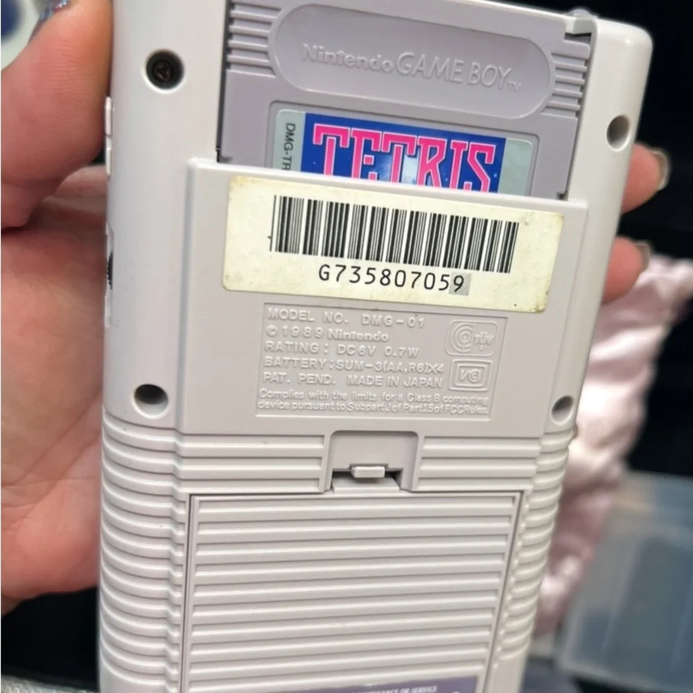👑✅PRICE FIRM✅ First Original Vintage Nintendo Game Boy with Tetris Game Included